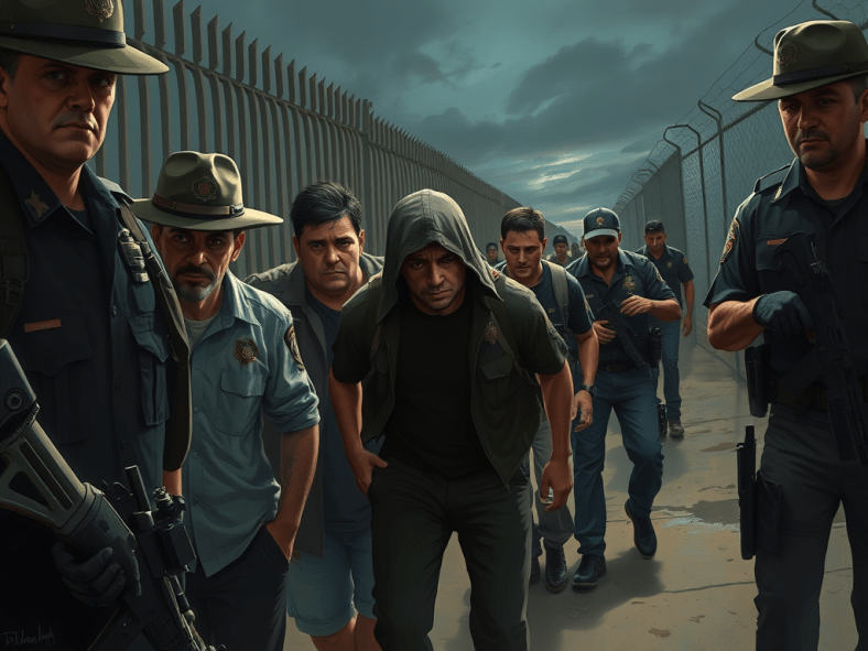 News américaines : La police des frontières arrête près de 700 clandestins en un mois tous condamnés&nbsp;pénalement