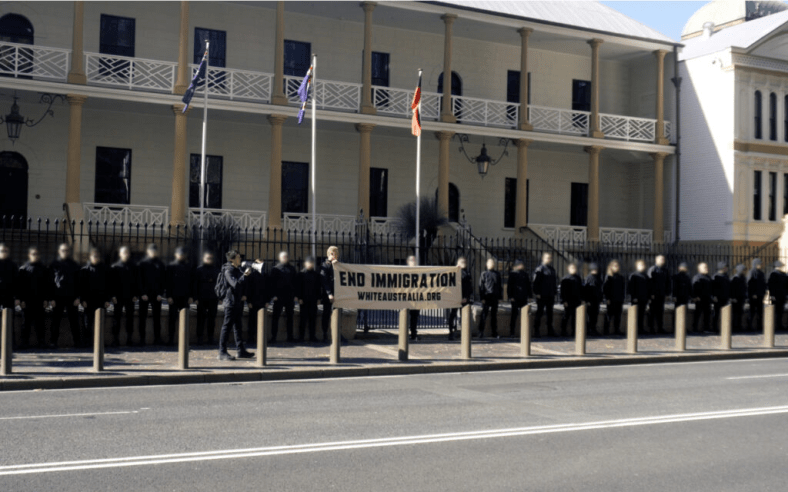 Des militants nationalistes manifestent à Sydney pour exiger la fin de l&rsquo;immigration de&nbsp;masse